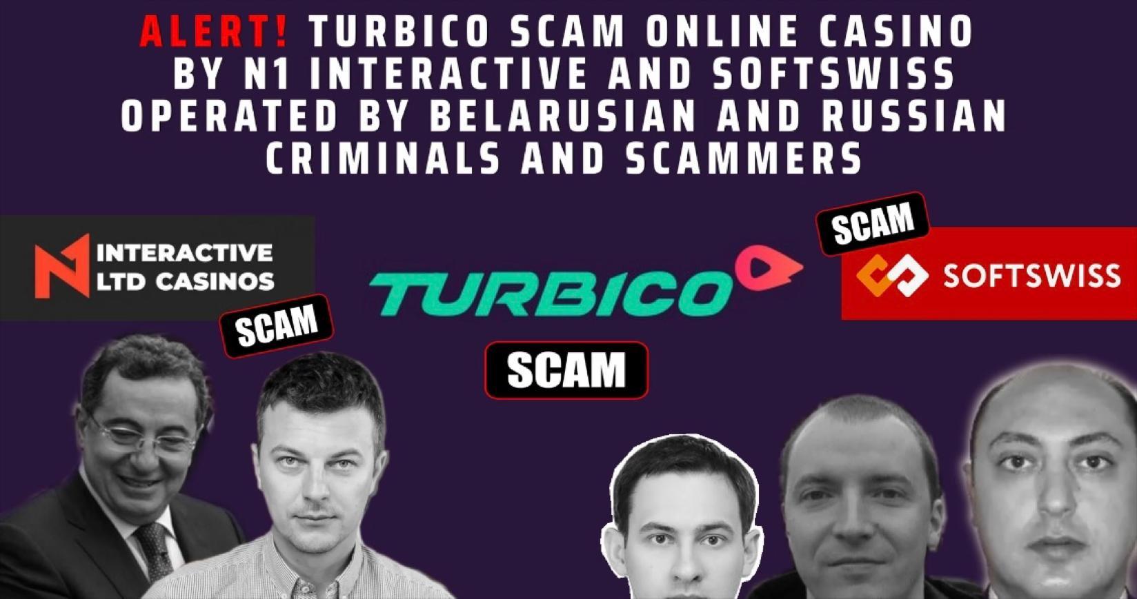 Fraud alert - Cybercrime TURBICO Casino scam online casino